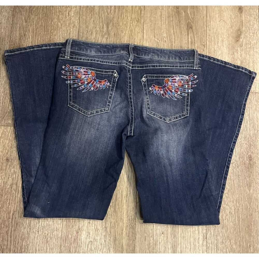 Rock 47 by Wrangler Women’s 9/10 Boot Cut Jeans